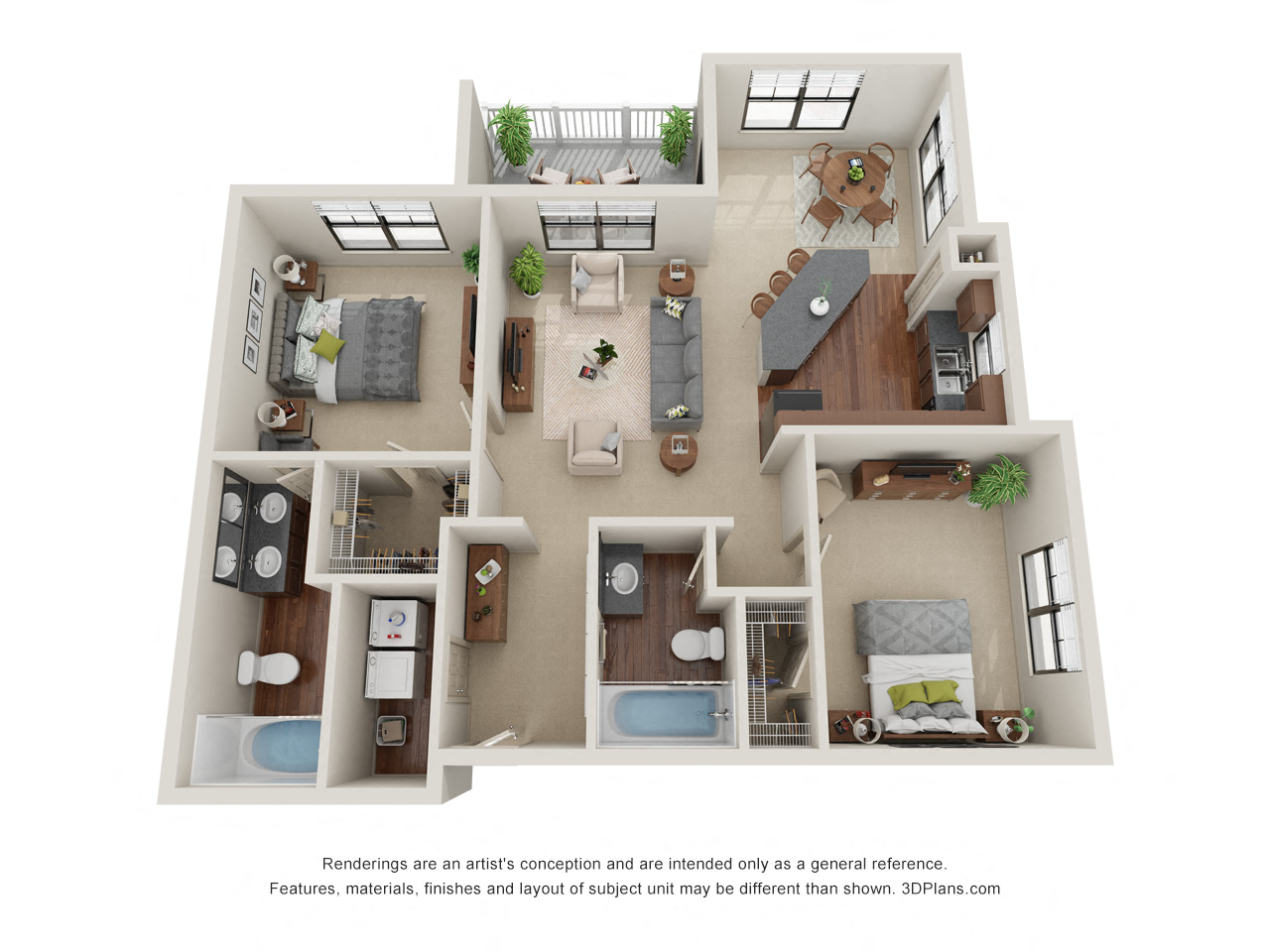 601 Giddings Court 1-3 Beds Apartment for Rent - Photo Gallery 37